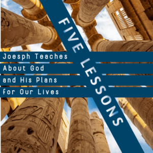 Ancient Egyptian Pillars with Sermon title